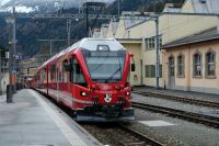 Unser Zug kommend aus Tirano