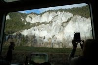 Fahrt durch die Rheinschlucht