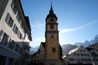 Auf dem Marktplatz von Altdorf