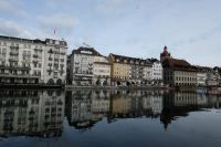 Blick auf das Rathaus von Luzern