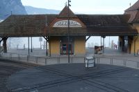 Die Schiffsanlagestelle in Vitznau