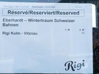 So sieht es auf der Rigi aus, wir haben Winter 