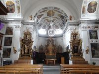 Tiefencastel, die katholische Kirche St. Stefan