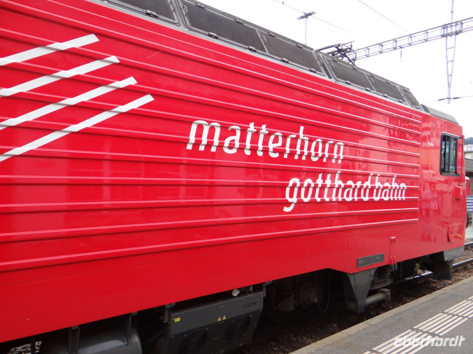 Glacier Express, zum Matterhorn kommen wir leider nicht, doch…