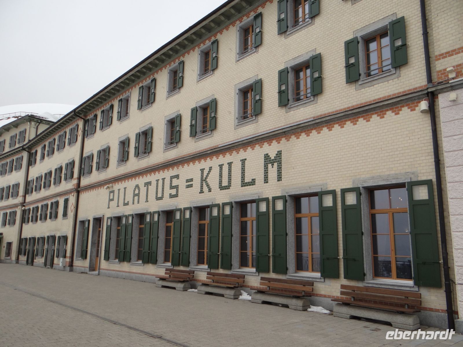 Pilatus, das alte Hotel ist renoviert und lädt zur Übernachtung ein. 