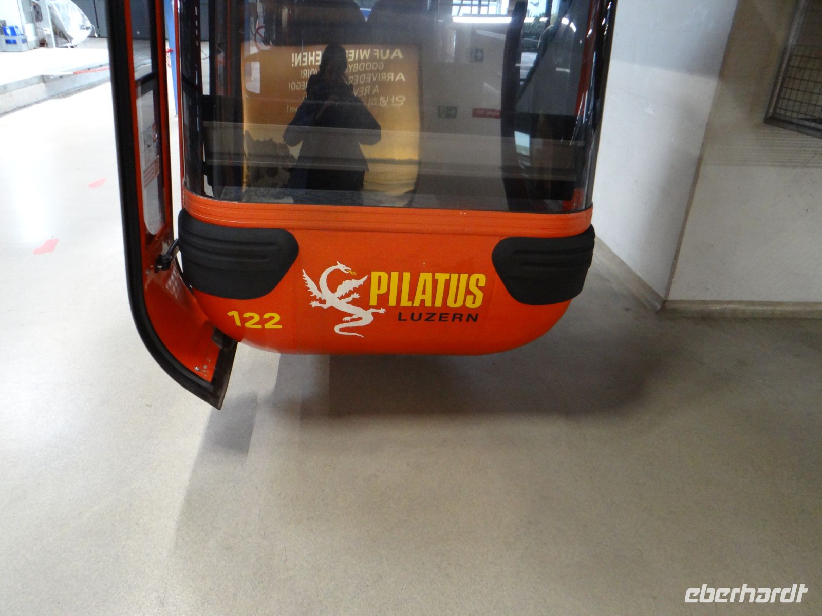 Pilatus, das war eine beschauliche Fahrt in der kleinen Gondel. 