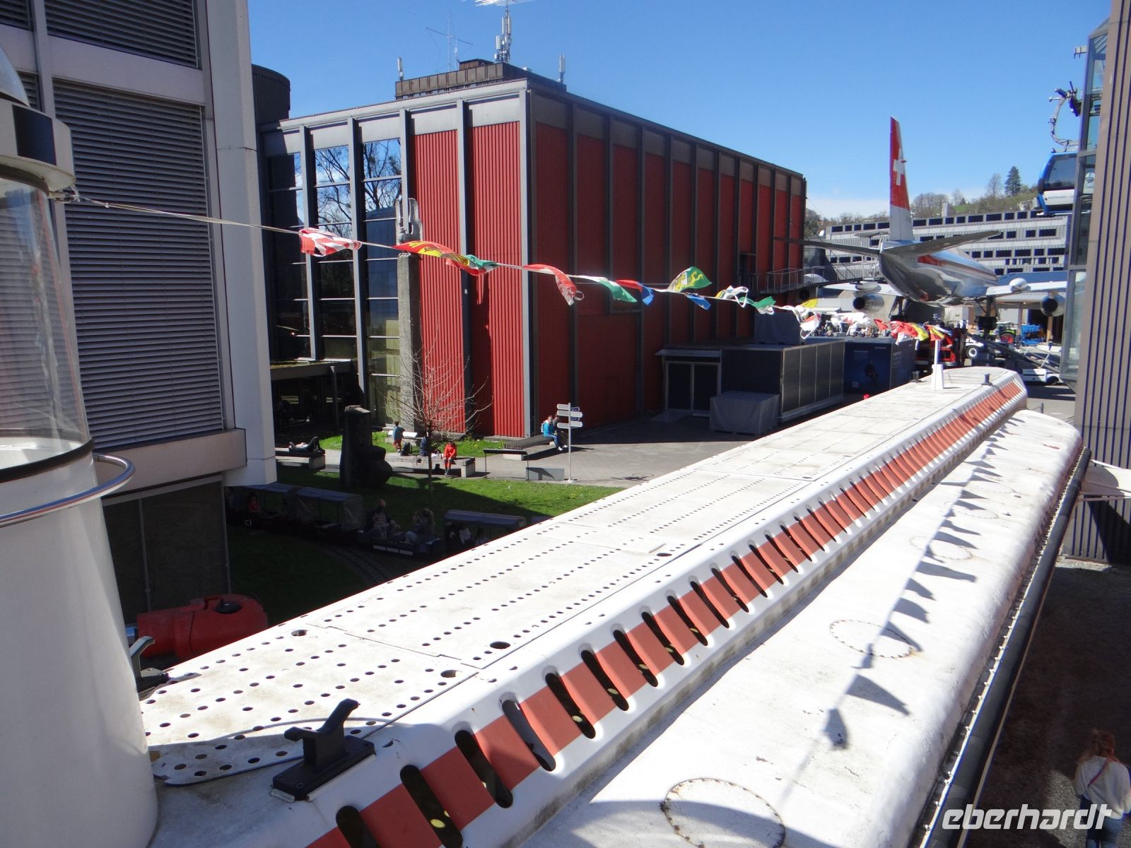Luzern, Verkehrshaus, U-Boot können die Schweizer auch. Es fuhr nur im Genfer See.