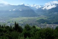 Blick nach Interlaken