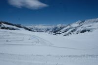 Blick vom Joch zum Aletschgletscher 