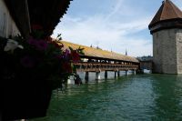 Die Kapellbrücke mit dem Wasserturm