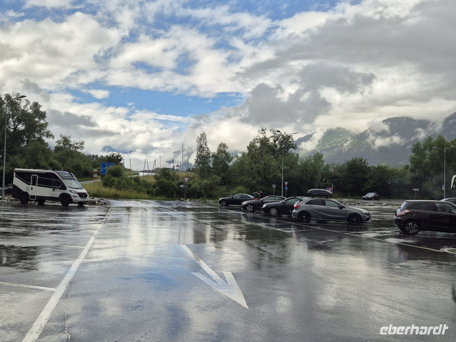 Tag 1 - Verregnete Anreise ins Engadin