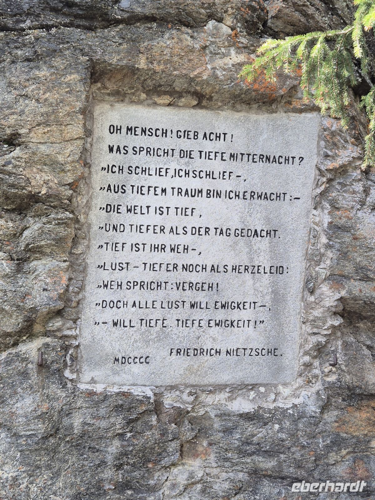 Tag 2 - Sils - Nietzsches Lieblingsort