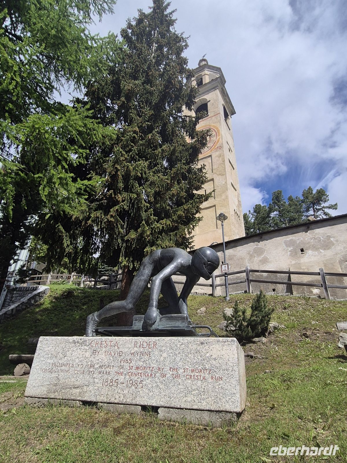 Tag 2 - St. Moritz - Cresta Run und schiefer Turm