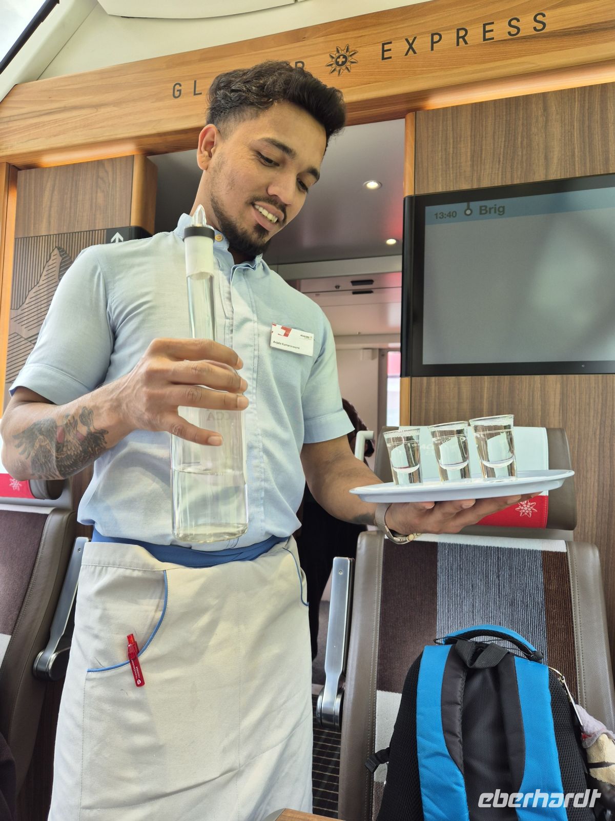 Tag 4 - Glacier-Express - Grappa zelebriert