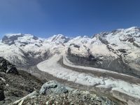 Tag 5 - Gornergletscher mit Dufourspitze vom Gornergrat