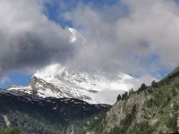 Das Matterhorn, Schleiertanz mit Wolken