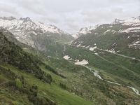 Tag 6 - Blick zum winterlichen Furkapass