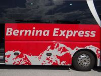 Mit dem Bus geht es nun von Tirano durchs Veltlin, ein Stück den Comer See entlang nach Lugano.