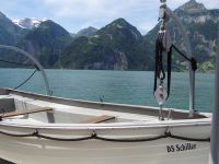 Die Ufer des Vierwaldstätter Sees stehen nahe zueinander. 