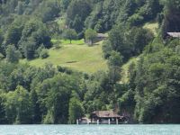 Die Rütliwiese, hier schworen sich Uri, Obwalden und Schwyz Treue und Unterstützung. 