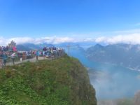 037 Fronalpstock -Blick über den Vierwaldstättersee4