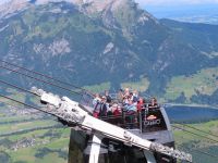 083 Fahrt mit der Cabriobahn auf das Stanserhorn