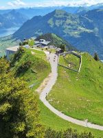 134 Auf dem Stanserhorn - Blick zu den Murmeltieren