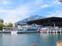 148 Fahrt mit dem Dampfschiff von Luzern nach Vitznau auf dem Vierwaldstättersee