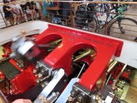 156 Fahrt mit dem Dampfschiff - die Maschine 