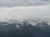 263 Ausflug auf den NIesen - Blick zu Eiger, Mönch und Jungfra