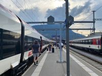 Amkunft in Arth-Goldau SBB