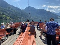 Auf dem Deck der 1. Klasse