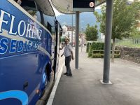 unser fröhlicher Fahrer