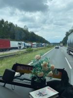 Stau – aber nicht für uns ;-)