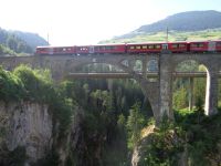Solisviadukt, Albula, Schweiz