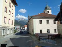 Ortsdurchfahrt, Savognin, Schweiz