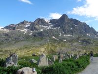 Julier-Passhöhe, Silvaplana, Schweiz