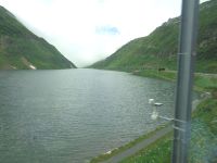 Oberalpsee am Oberalppass, Andermatt, Schweiz