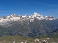 Zinalrothorn und Weisshorn, Gornergrat, Schweiz