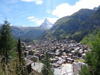 Aussichtspunkt Mürini, Zermatt, Schweiz
