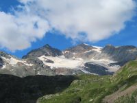 022 Fahrt über den Berninapass nach Tirano - Morteratschgletscher am Piz Bernina