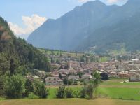 045 Fahrt mit dem Bernina Express - Blick ins Puschlav nach Poschiavio