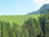 124 Engadin-Rundfahrt - Staumauer des Morerastaussee