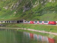 144 Fahrt mit dem Glacier Express -Oberalppass