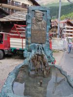 211 Zermatt - Brunnen für Ulrich Inderbinen