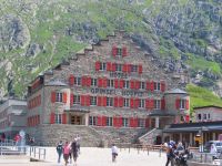247 Fahrt nach Flüeli - Fahrt über den Grimselpass  - Stopp am Grimselhospiz
