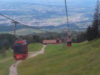 294 Ausflug auf den Pilatus - Talfahrt mit der Gondelbahn