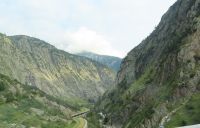 446 Fahrt durch die Schöllenenschlucht