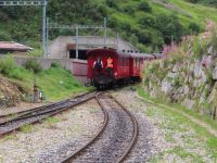 464 Fahrt mit der Furka Dampfbahn