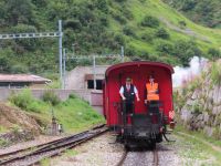 465 Fahrt mit der Furka Dampfbahn